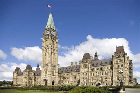 Parliament Buildings Ottawa Canada Stock Photo Image Of Protected