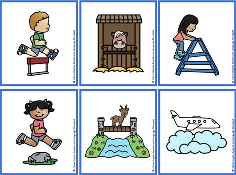 Prepositions Overabove And Underbelow Picture Cards Carrie Hughes