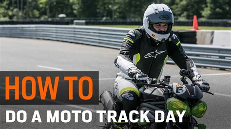 How To Do A Motorcycle Track Day Youtube