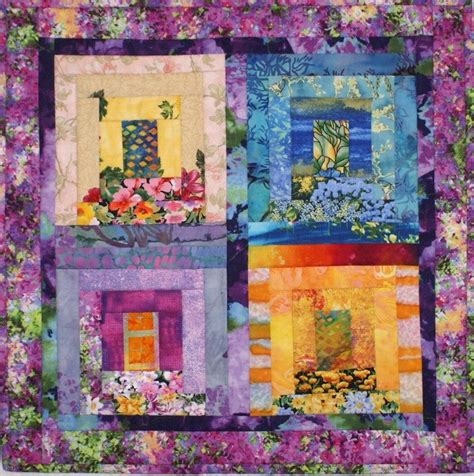 Myras Window Boxes Art Quilt Technique By Lenore Crawford Etsy Art