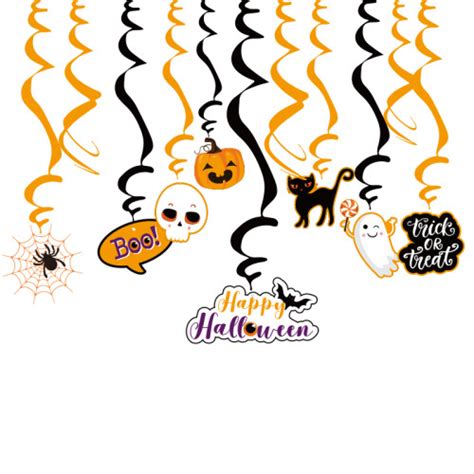 Halloween Hanging Swirls China Halloween Hanging Swirls Manufacturer