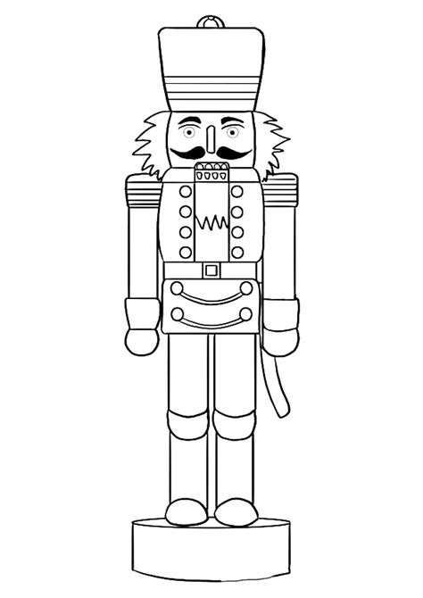 Nutcracker Coloring Page - Free Printable Coloring Pages for Kids