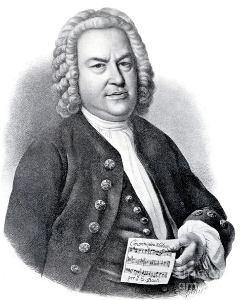 German Organist And Composer Johann Sebastian Bach Painting By European