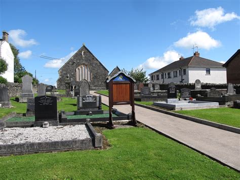 The Graveyard Of Cootehill Presbyterian © Eric Jones Geograph Ireland