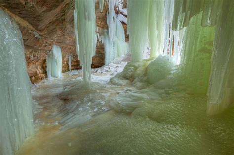 Eben Ice Caves Usa Travel Destinations Unique Usa Travel