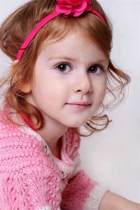 Little Girl Portrait Stock Image Image Of Portrait Cute 56943449