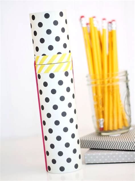 Diy Easy Pencil Case Made From Toilet Roll Trusper