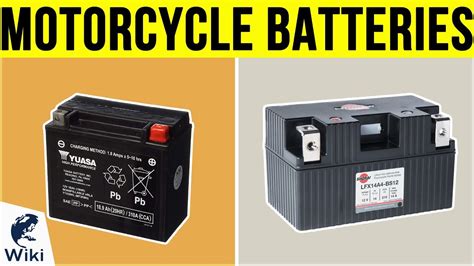 Motorcycle batteries come in all sizes and amp ratings. 10 Best Motorcycle Batteries 2019 - YouTube