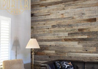 Tobacco Barn Grey Accent Wall Porter Barn Wood