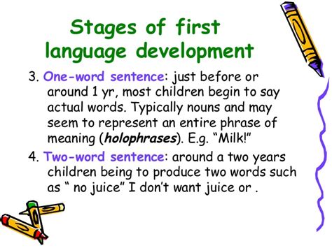 It is the language of communication used in child development, language acquisition extends generally from 0 to 3 years. First Language acquisition - second class