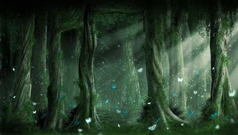 Fantasy Forest Wallpaper Hd Wallpapersafari