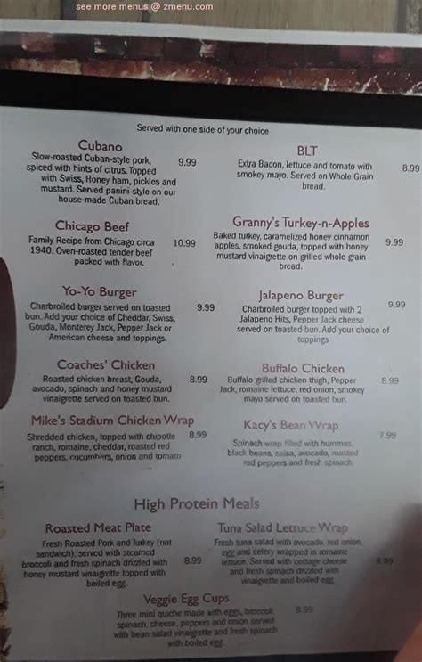 Menu At 365 Bar And Grill Terre Haute