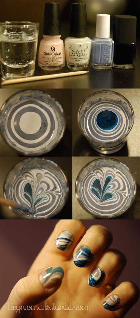Make your own body marbling kit. heynicenails: Water Marble Tutorial. Supplies:... | Home remedies, recipes, and VooDoo.