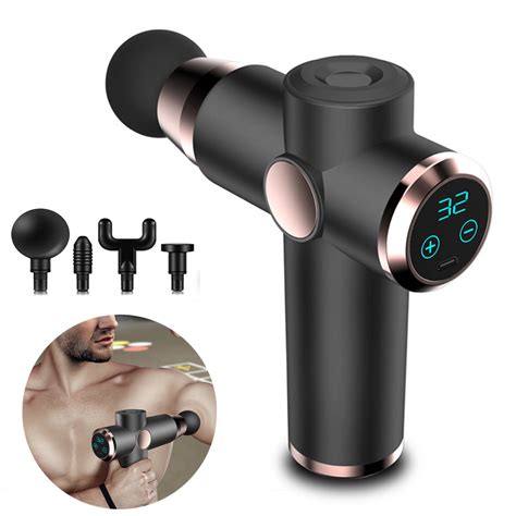 Buy Electric Percussive Massager Percussion Massage Gun Hand Held Therapy Device For Relaxing