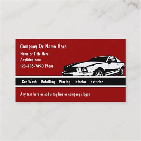 Even if you don't need it, using a credit card can benefit your detailing business. Mobile Detail Business Cards | Oxynux.Org