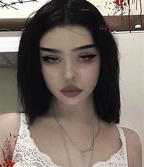 Aesthetic Beautfiul Grunge Egirl Makeup Goth Grunge Makeup Edgy Makeup Alternative Makeup