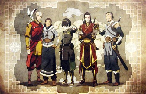 Team Avatar All Grown Up By Capagrl22 On Deviantart