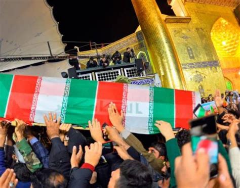 Body Of Qassem Soleimani Arrives For Burial In Southeast Iran