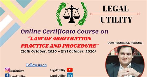 She will assist you in the process of application for the annual practicing certificate (apc) through the merits system. Online Certificate Course on Law of Arbitration ...