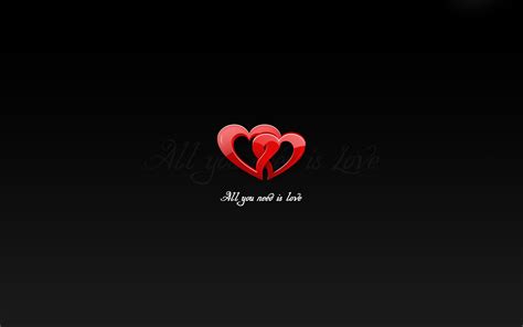 Wallpaper All You Need Is Love Wallpapers