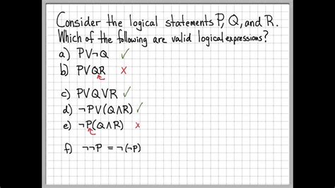Proof and Problem Solving - Logical Connectives Example 02 - YouTube