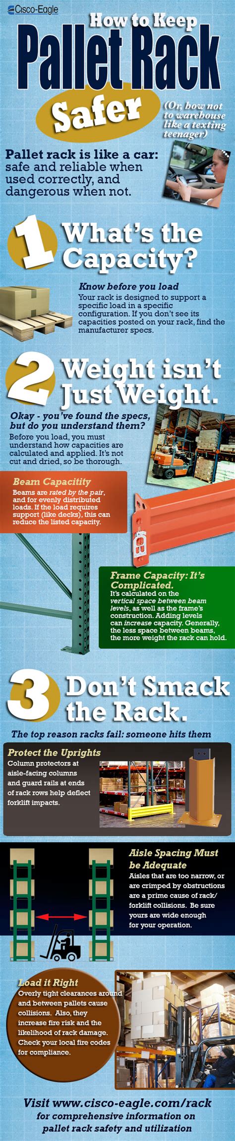 Rack Safety How To Inspect Your Pallet Rack Infograph