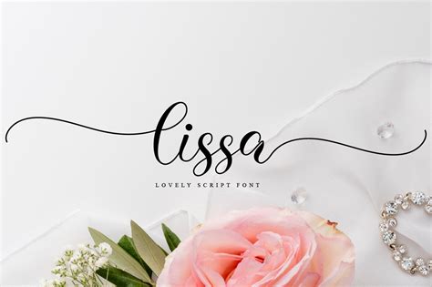 Wedding Font Font With Tails Font For Cricut Cursive Font Etsy