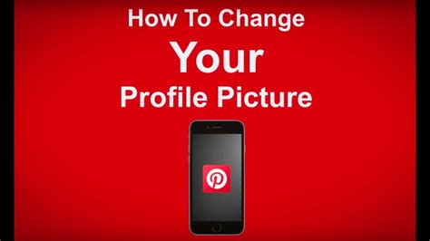 How To Change My Profile Picture On Pinterest Youtube