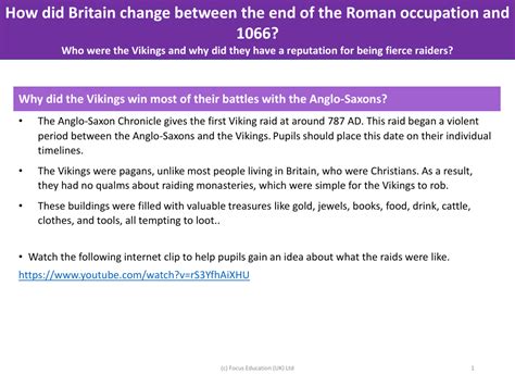 Why Did The Vikings Win Most Of Their Battles With The Anglo Saxons