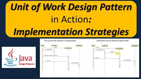 Unit Of Work Design Pattern Implementation Youtube