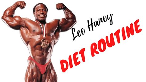 Lee Haney Diet Plan Youtube