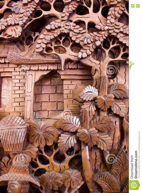 Thai Carving Stock Image Image Of Abstract Element 14738497