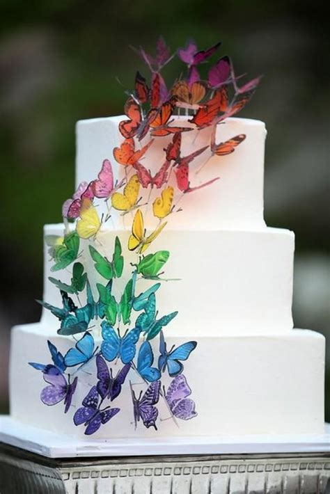 Rainbow Wedding Rainbow Themed Wedding Inspiration Weddbook