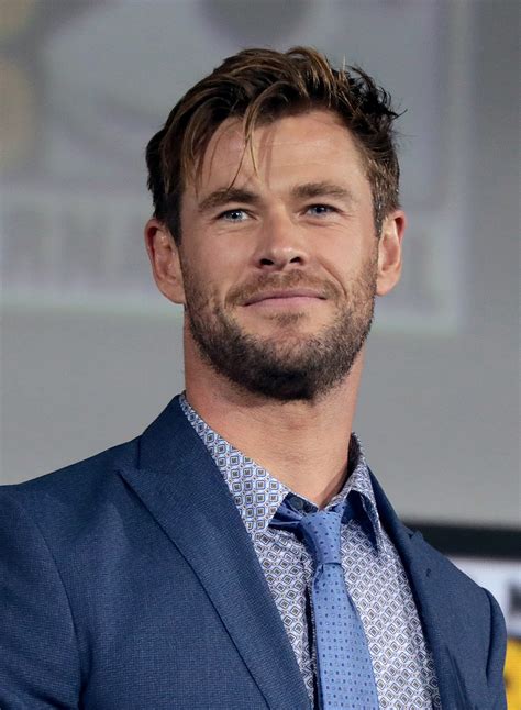 Chris hemsworth is an australian actor best known for portraying the 'marvel comics' superhero, thor, in the american flick 'thor', a blockbuster that gave him international fame. Chris Hemsworth - Simple English Wikipedia, the free encyclopedia