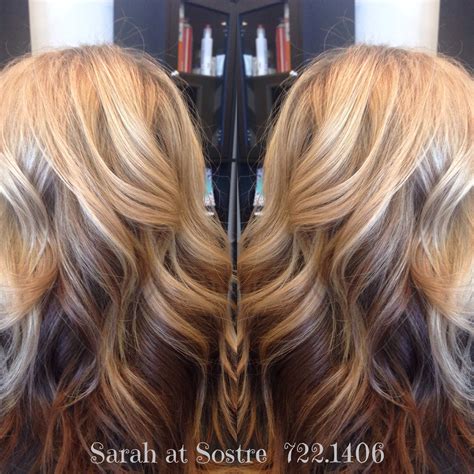 Beautiful Dimensional Color Dimensional Color Locks Salons Fringe