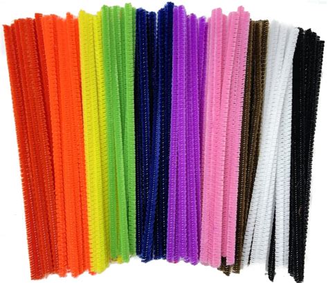 Pipe Cleaners For Craft 100 Assorted 15cm X 4mm Multi Colour Pipe
