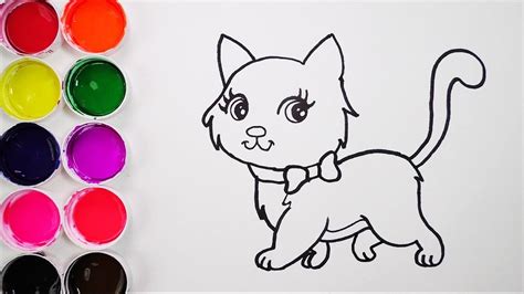 Los mejores juegos gratis de dibujar te esperan en minijuegos, así que. Como Dibujar y Colorear Un Gato de Arco Iris - Dibujos Para Niños - Lear... | Clases de arte ...