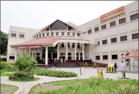 Sir Ganga Ram Hospital Fatima Jinnah Medical University Lahore