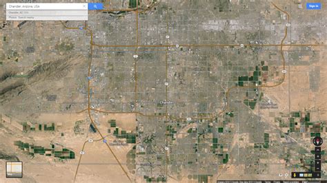 Chandler Arizona Map