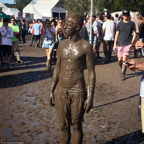 splendour in the grass at byron bay descends into a mud bath daily mail online