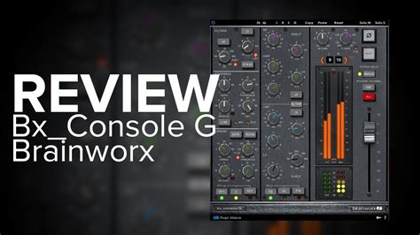 Review Bxconsole G By Brainworx Youtube