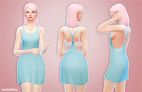 Sims 4 Mm Cc Maxis Match Dress Beach Dress Maxis Match Sims 4 Cc