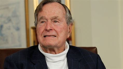 President George Hw Bush Recovers From Pneumonia But Remains In Houston