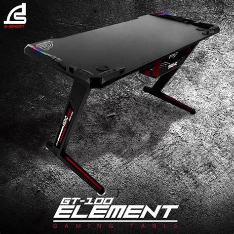 โต๊ะเกมมิ่ง Signo E Sport Rgb Gaming Table รุ่น Gt 100 Signo Gt100 โต๊ะ
