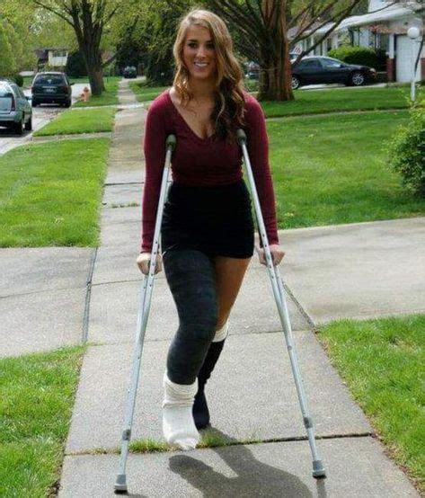 140 Crutches Ideas Leg Cast Crutches It Cast