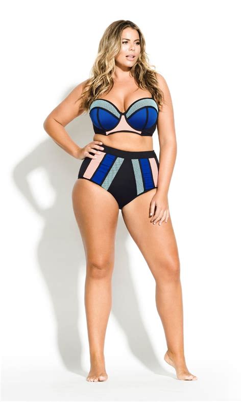 Full Figured Swimwear Guide Curvy Underwire Bikini Plus Size Bathing Suit Fatkini Plussizebi