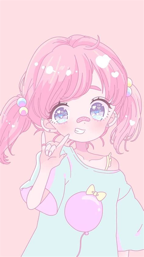 Chibi Anime Kawaii Chibi Kawaii Anime Girl Pastel Anime Pastel Art