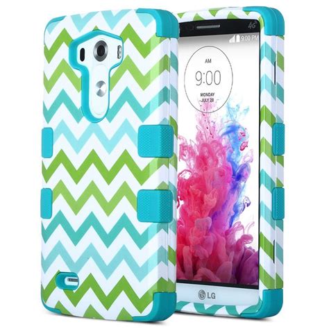 Lg G3 Caseulak Hybrid 3 Layer Hard Pc Case With Silicone