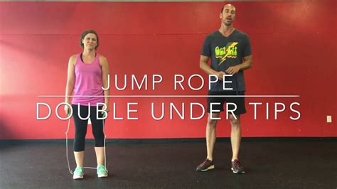 Jump Rope Double Under Tips Youtube