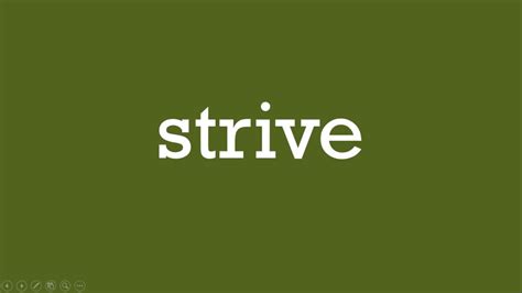 Strive Meaning Strive Definition And Strive Pronunciation Youtube